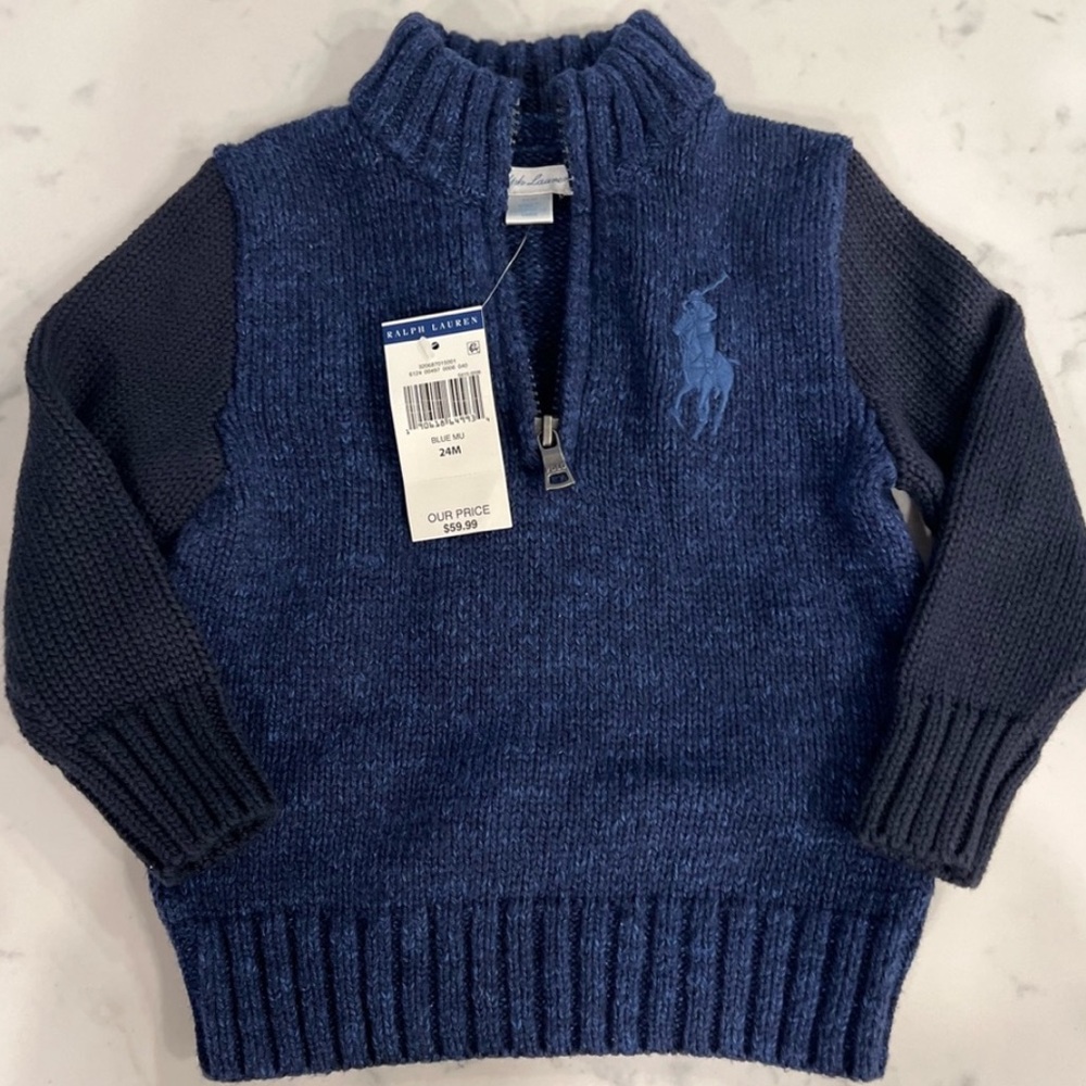 Boys Ralph Lauren pull over sweater